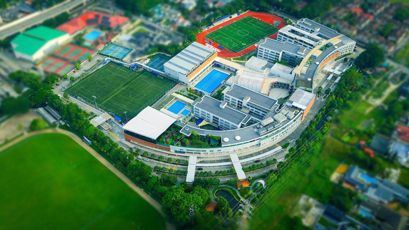 クアラルンプール・インターナショナルスクール: Campus Aerial View