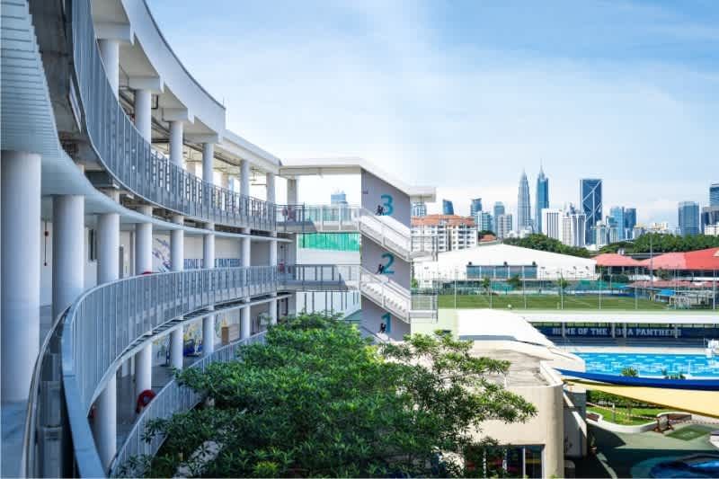 クアラルンプール・インターナショナルスクール: ISKL campus facade