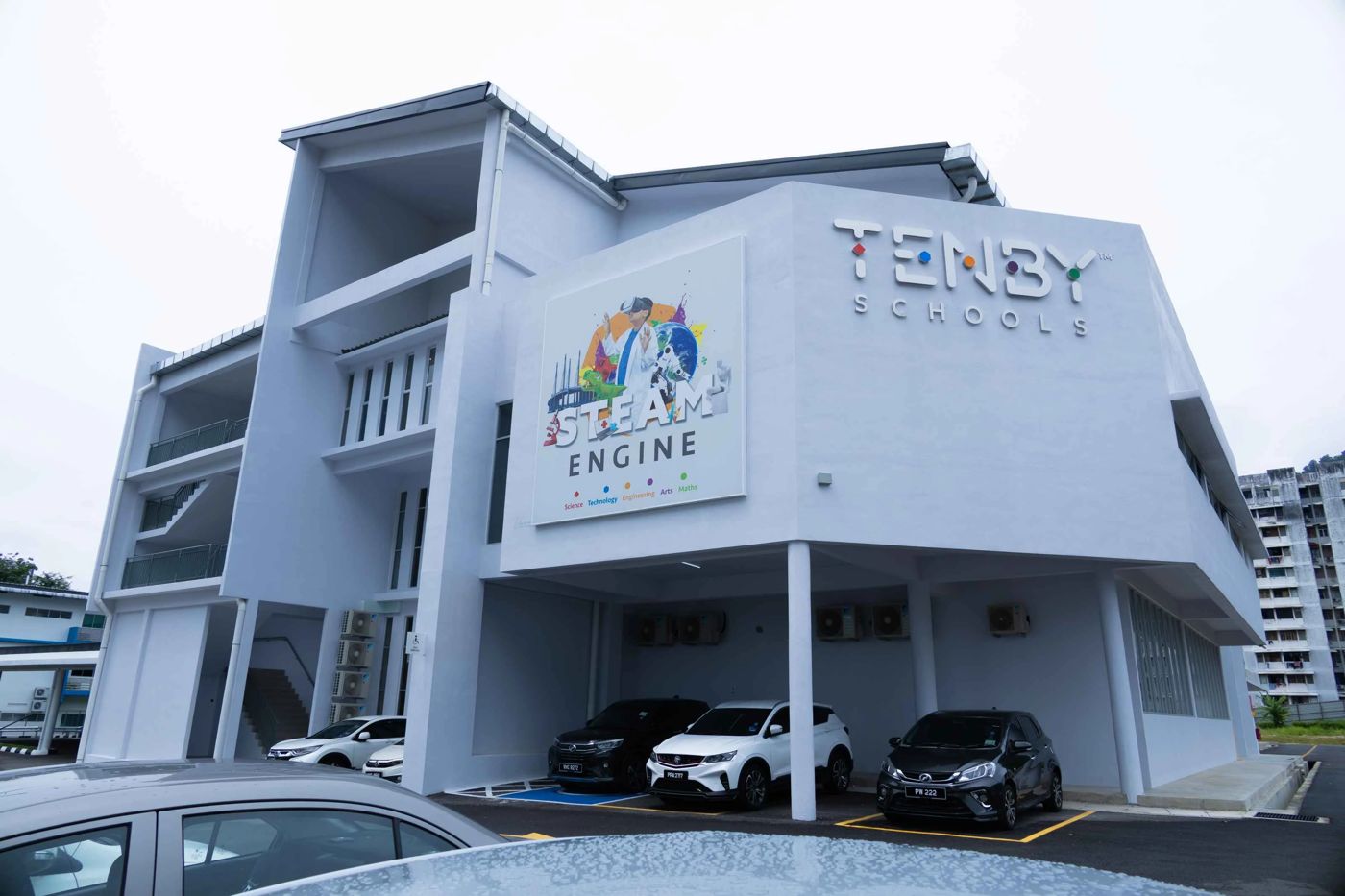 テンビー・インターナショナルスクール・ペナン: View of the Tenby Schools Penang campus from the outside