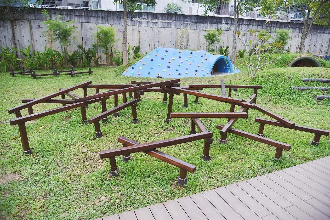 テンビー・インターナショナルスクール・イポー: Tenby Schools climbing park